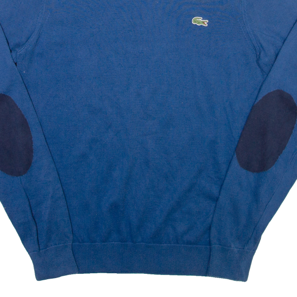 LACOSTE Mens Jumper Blue Tight Knit S Online now