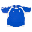 ADIDAS Greece Mens Football Shirt Jersey Blue XL Online now