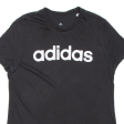 ADIDAS Womens T-Shirt Black L Online