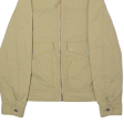 TIMBERLAND Mens Lined Jacket Beige Canvas Nylon S on Sale