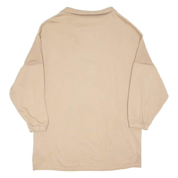 PUMA Womens Sweatshirt Beige V-Neck XL Sale