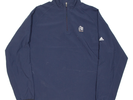 ADIDAS Blue Heron Pines Golf Club Mens Sweatshirt Blue 1 4 Zip XL on Sale