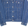 TOMMY HILFIGER Girls Denim Jacket Blue L Online Sale