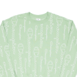 CHAMPION Girls Sweatshirt Green L For Cheap