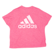 ADIDAS Womens T-Shirt Pink M Online Sale