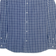 WRANGLER Mens Shirt Blue Check Long Sleeve L Supply