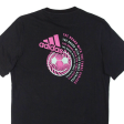 ADIDAS Smile Womens T-Shirt Black S Online now