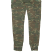 Camo Mens Trousers Green Regular Tapered W30 L30 For Cheap