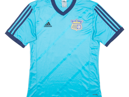 ADIDAS Fc Wadenswil Mens Football Shirt Jersey Blue V-Neck S Discount