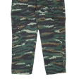 Camo Mens Trousers Green Regular Straight W32 L26 Online now