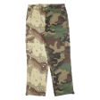 Camo Cargo Mens Trousers Green Regular Straight W30 L28 Online Hot Sale