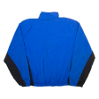 REEBOK Mens Track Jacket Blue Colourblock M For Sale