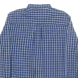 WRANGLER Mens Shirt Blue Check Long Sleeve L Supply