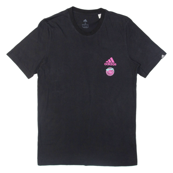 ADIDAS Smile Womens T-Shirt Black S Online now