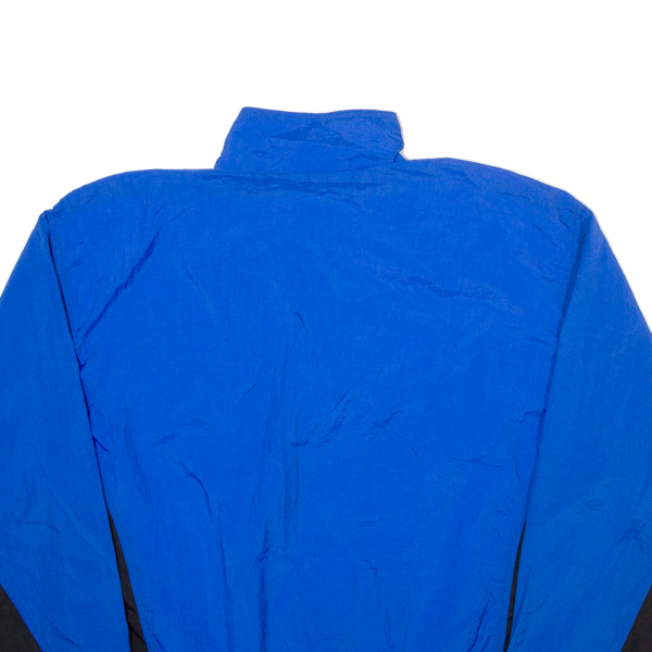 REEBOK Mens Track Jacket Blue Colourblock M For Sale