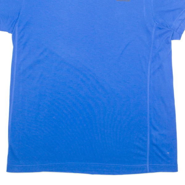 ADIDAS Womens T-Shirt Blue L Supply