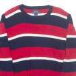 POLO RALPH LAUREN 10-12 Boys Patterned Jumper Red Striped Tight Knit M Online