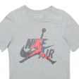 AIR JORDAN Mens T-Shirt Grey S Online now