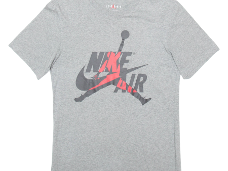 AIR JORDAN Mens T-Shirt Grey S Online now