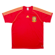 ADIDAS Spain Mens Football Shirt Jersey Red L Online Hot Sale