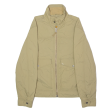 TIMBERLAND Mens Lined Jacket Beige Canvas Nylon S on Sale