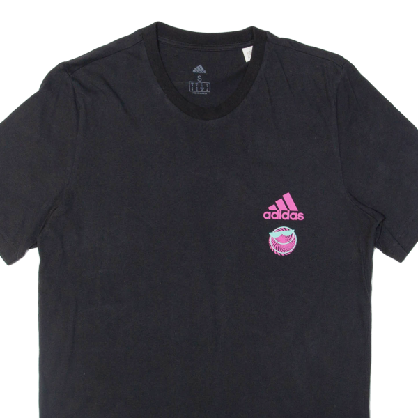 ADIDAS Smile Womens T-Shirt Black S Online now