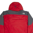 THE NORTH FACE Summit Series Mens Rain Jacket Red Hooded XL Fashion