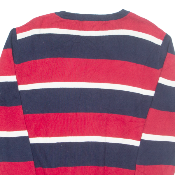 POLO RALPH LAUREN 10-12 Boys Patterned Jumper Red Striped Tight Knit M Online