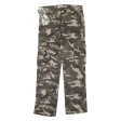 Camo Mens Trousers Grey Regular Straight W32 L32 Online Hot Sale