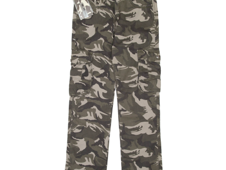 Camo Mens Trousers Grey Regular Straight W32 L32 Online Hot Sale