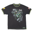 YAMAHA Racing Mens Biker T-Shirt Black L Hot on Sale