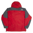 THE NORTH FACE Summit Series Mens Rain Jacket Red Hooded XL Fashion