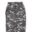 Camo Womens Trousers Grey Regular Tapered W30 L28 For Discount