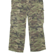 Camo Mens Trousers Green Regular Straight W32 L32 Cheap