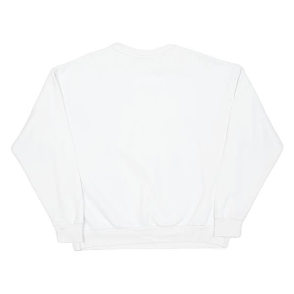 PUMA Mens Sweatshirt White XL Supply