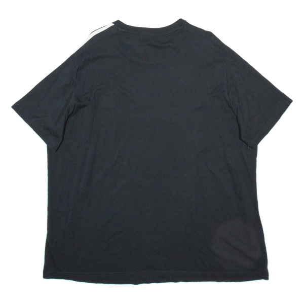 ADIDAS Mens T-Shirt Black 2XL Sale