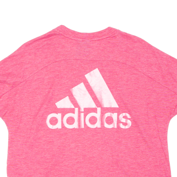 ADIDAS Womens T-Shirt Pink M Online Sale