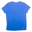 ADIDAS Womens T-Shirt Blue L Supply