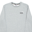 PUMA Mens Sweatshirt Grey S Online now