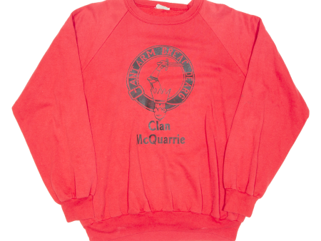 Clan Macquarrie Mens Sweatshirt Red XL Supply