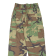 Camo Womens Trousers Green Regular Straight W25 L26 Supply