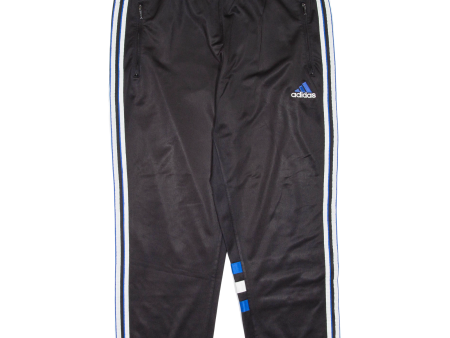 ADIDAS Mens Track Pants Black Straight L W40 L27 Online now