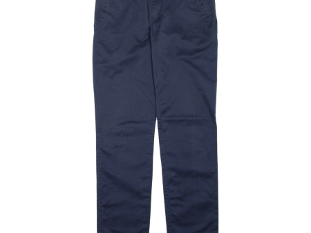 CARHARTT Club Pant Mens Trousers Blue Regular Straight W34 L34 Discount