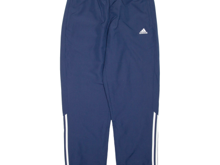 ADIDAS Mens Track Pants Blue Tapered L W34 L31 Online now